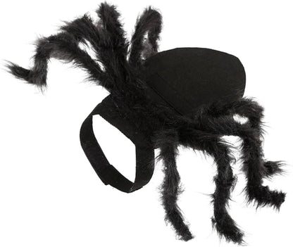 Dog Spider Costume, Scary Furry Dog Halloween Costume, Adjustable Dog Fancy Dress Costumes, Cat Outfit for Halloween Party, Masquerade, Photoshoots, S Spider Dog Costume