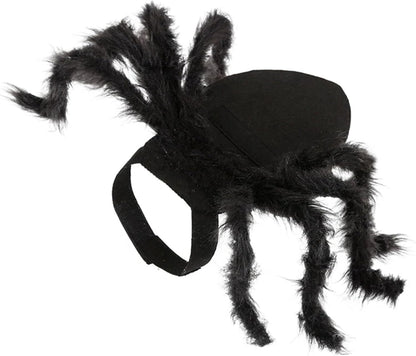 Dog Spider Costume, Scary Furry Dog Halloween Costume, Adjustable Dog Fancy Dress Costumes, Cat Outfit for Halloween Party, Masquerade, Photoshoots, S Spider Dog Costume